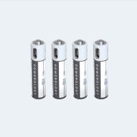 پک 4 تایی باتری قلمی شارژی پاورولوژی Powerology AA Rechargeable Battery PRUBAA4
