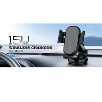 هولدر و شارژر وایرلس دریچه کولری الدینیو LDNIO MW21 توان 15 وات