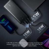 پاوربانک انکر Anker PowerCore III Elite 26K (87W) Black A1291H11