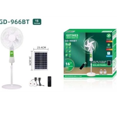 پنکه خورشیدی مدل GD-966BT